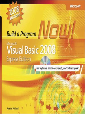 cover image of Microsoft&#174; Visual Basic&#174; 2008 Express